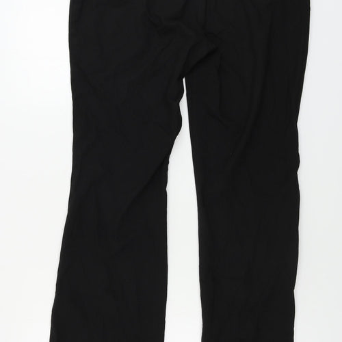 Marks and Spencer  Womens Black   Trousers  Size 14 L28 in