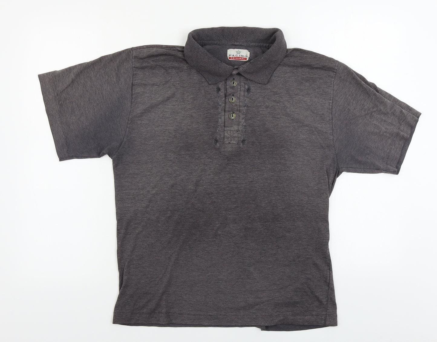 pacino Womens Grey   Basic Polo Size L