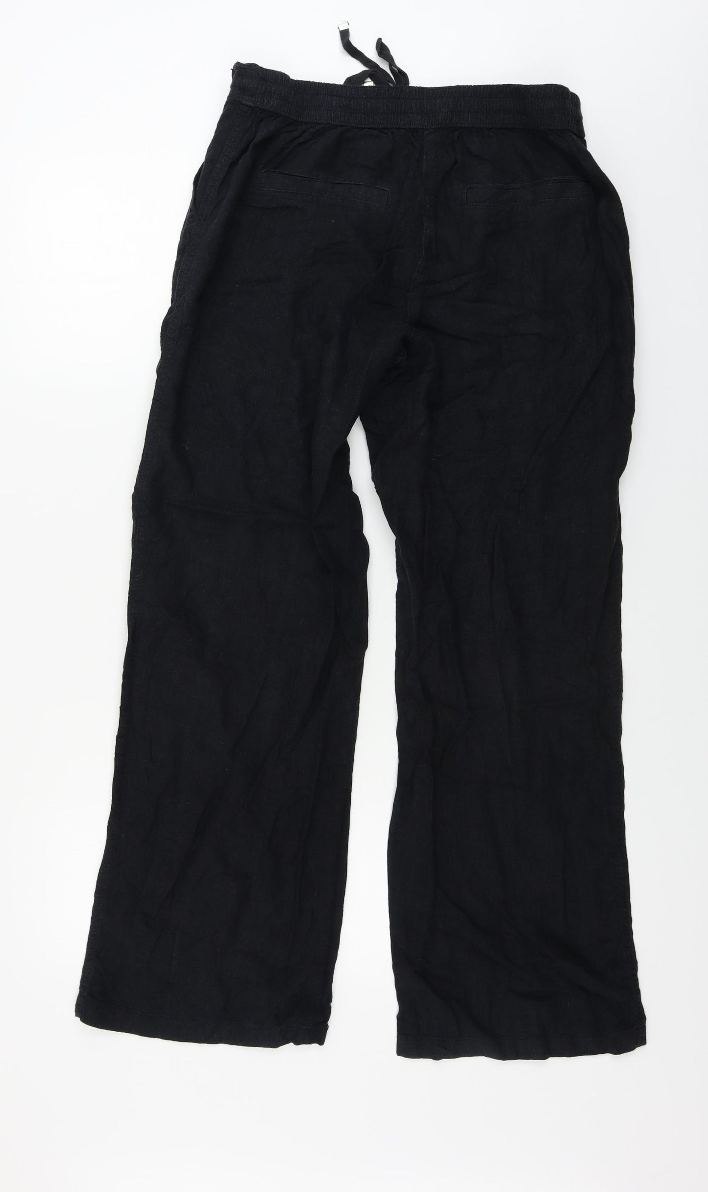 George  Womens Black   Trousers  Size 12 L27 in