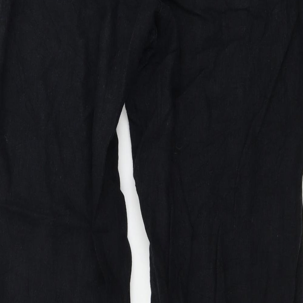 George  Womens Black   Trousers  Size 12 L27 in