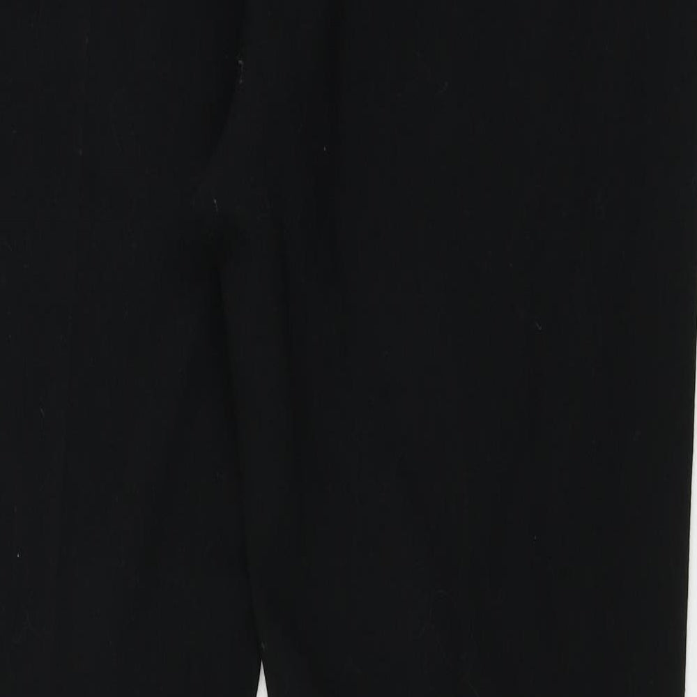 Marks and Spencer  Womens Black   Trousers  Size 18 L27 in