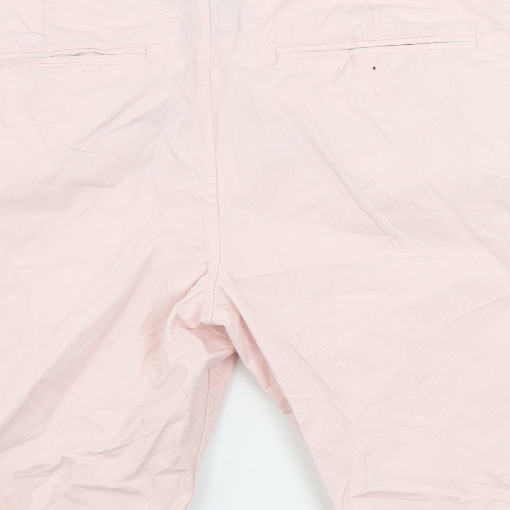 NEXT  Mens Pink   Chino Shorts Size 34 in