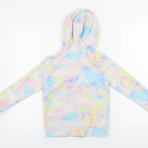 F&F  Girls Multicoloured   Full Zip Hoodie Size 8-9 Years