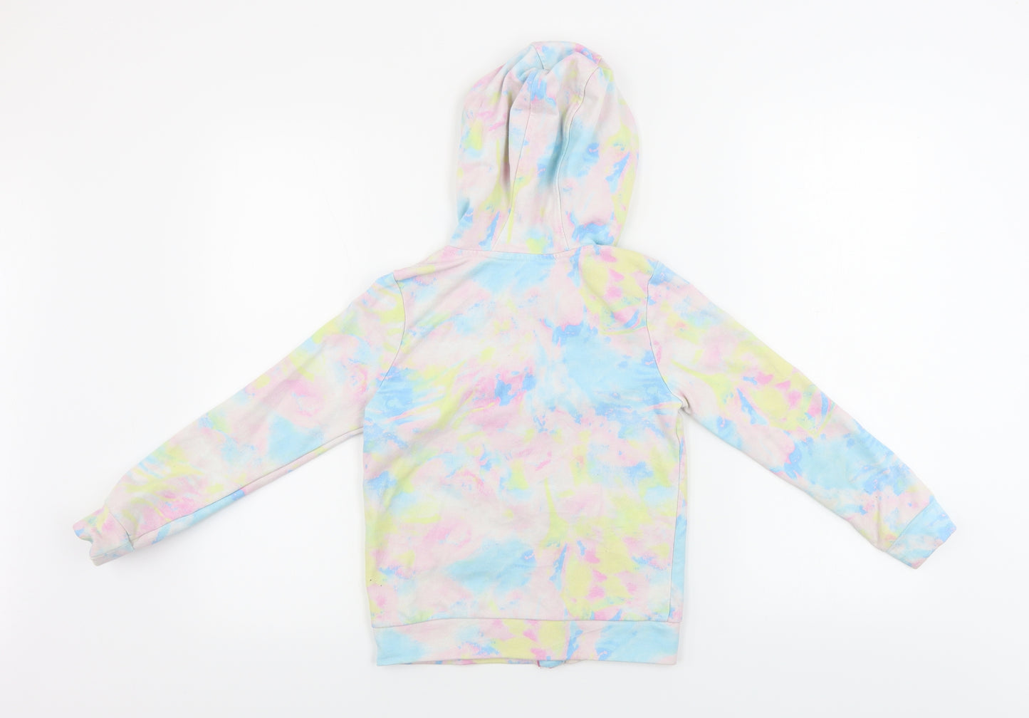 F&F  Girls Multicoloured   Full Zip Hoodie Size 8-9 Years