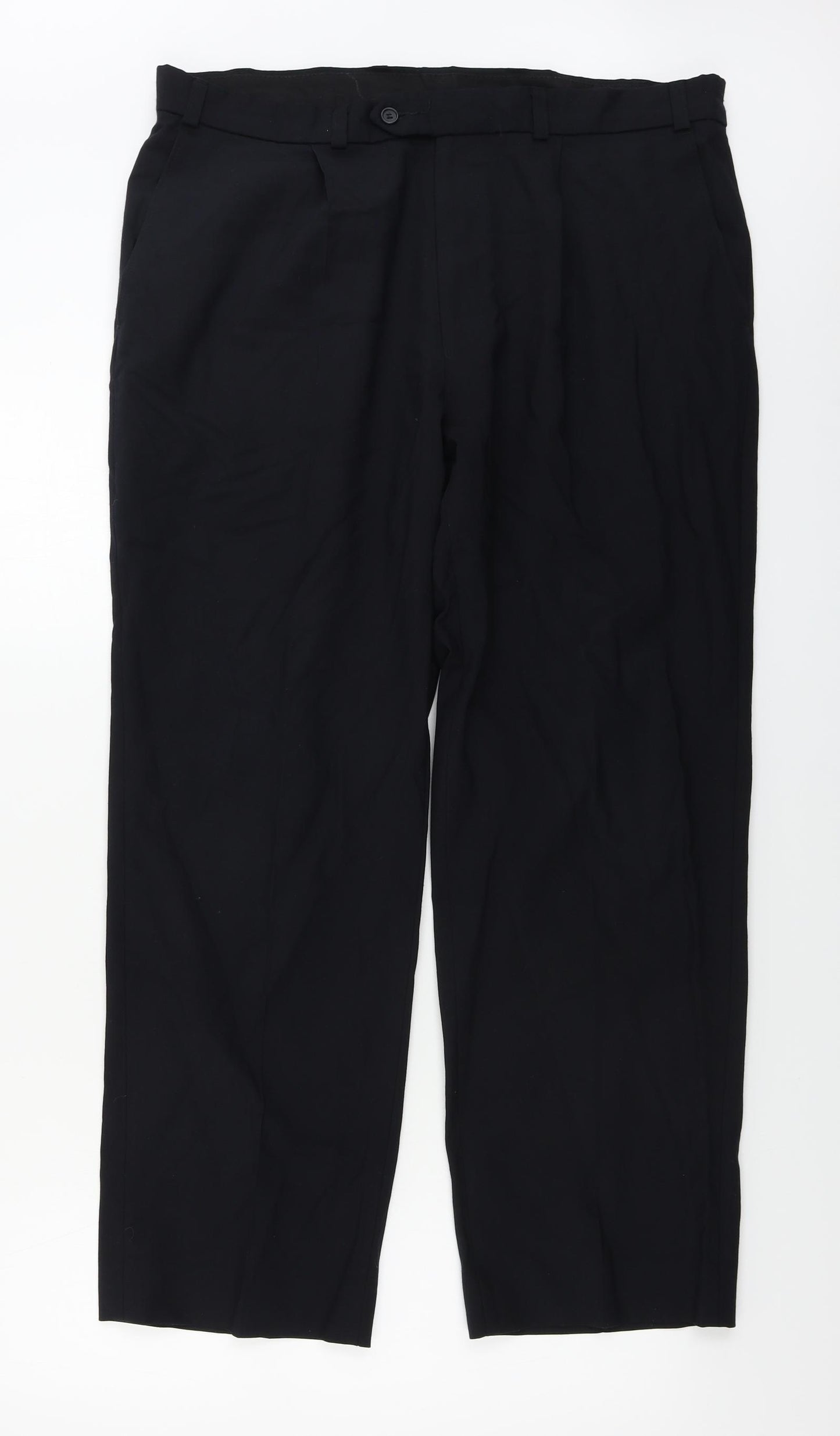 George  Mens Black   Trousers  Size 38 in L29 in