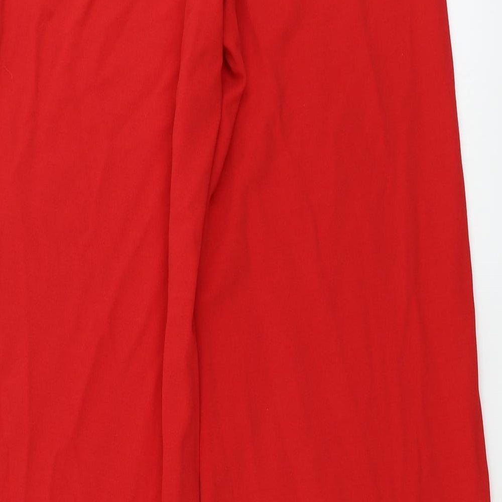 Nana Womens Red   Trousers  Size 10 L30 in