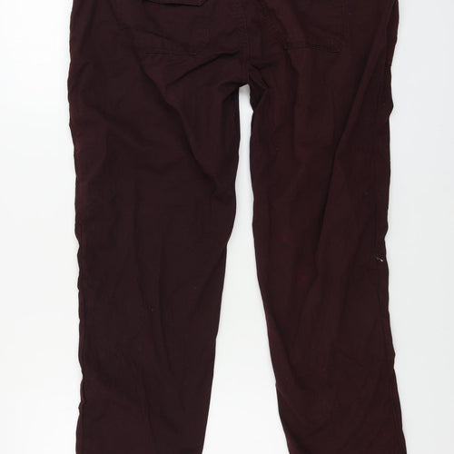 somona Womens Purple   Trousers  Size 16 L25 in