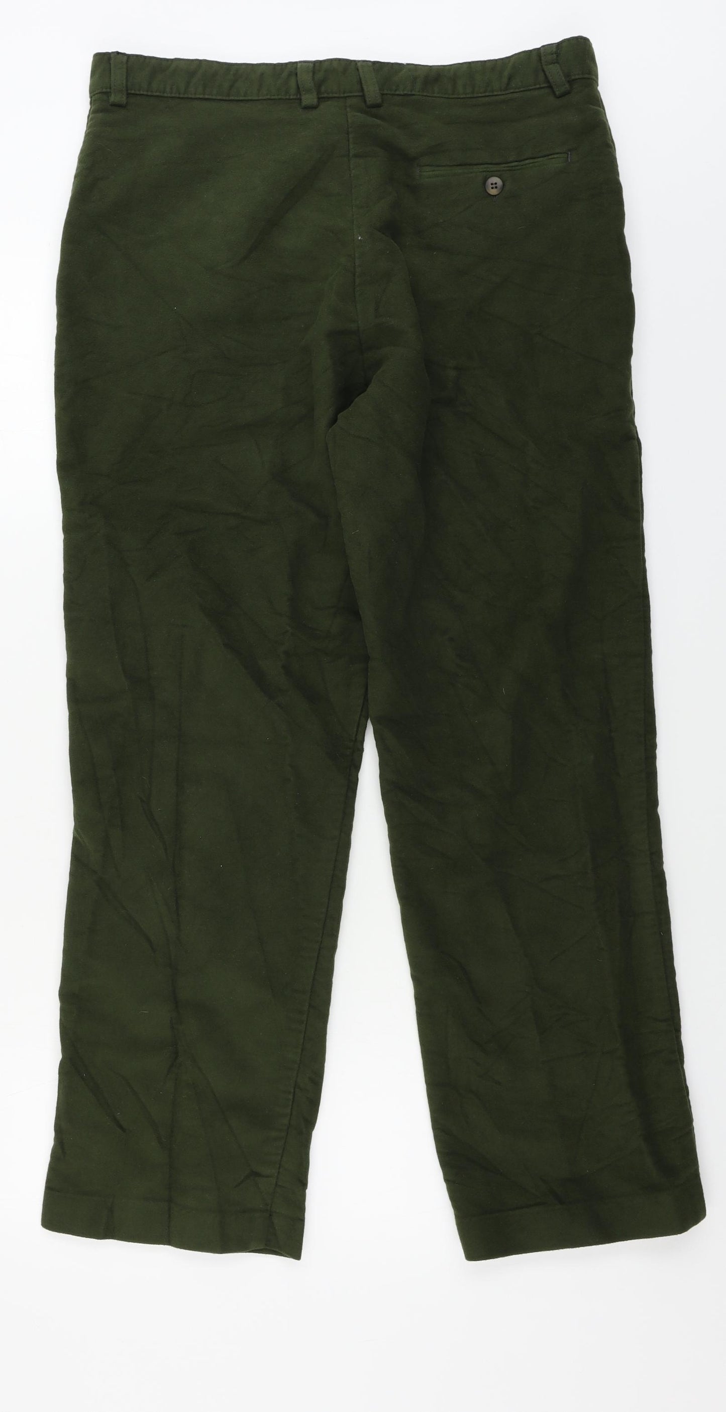 Preworn  Mens Green   Trousers  Size 36 in L26 in