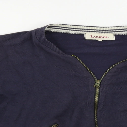 Louche Womens Blue   Cardigan Jumper Size 14