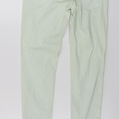 Preworn  Womens Green   Straight Jeans Size 28 in L25 in