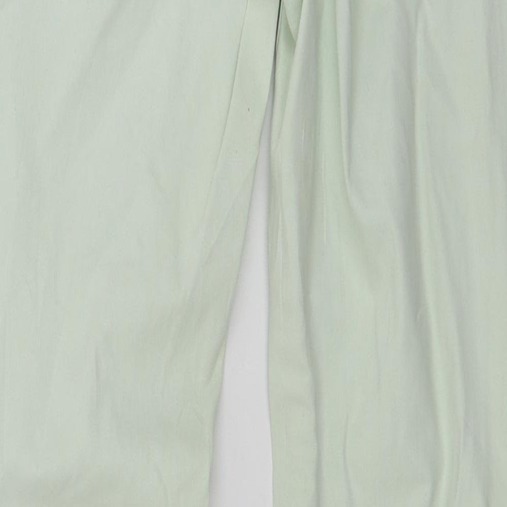 Preworn  Womens Green   Straight Jeans Size 28 in L25 in