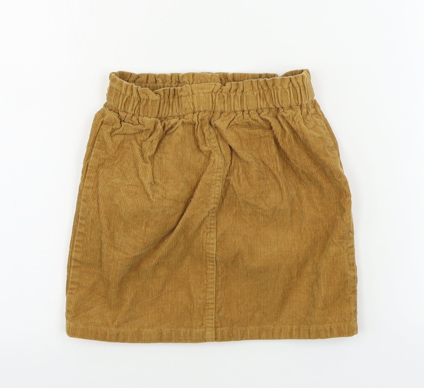 Nutmeg  Girls Brown  Corduroy A-Line Skirt Size 8-9 Years