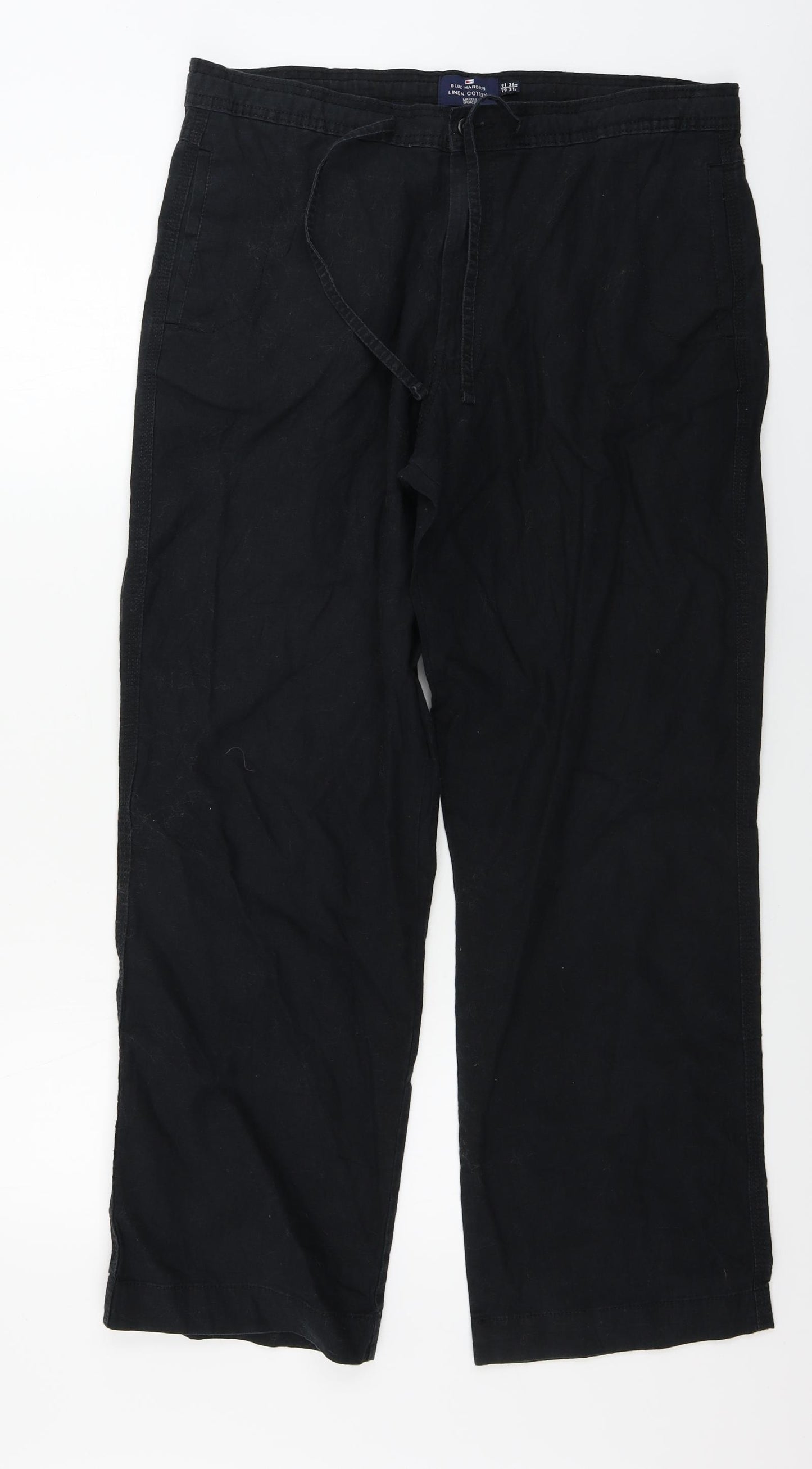 Marks and Spencer  Womens Black   Trousers  Size 36 in L31 in