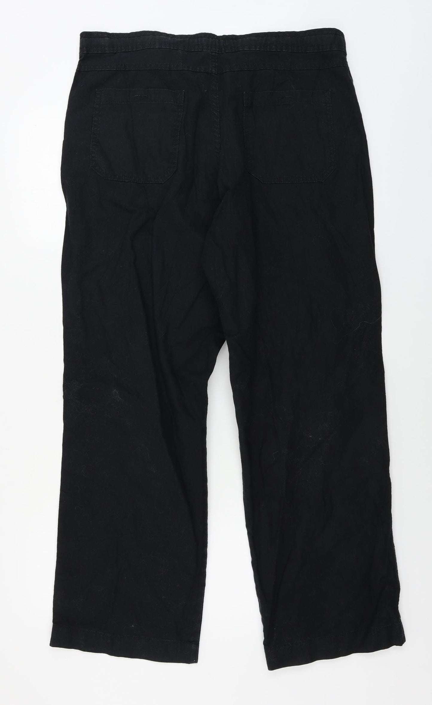 Marks and Spencer  Womens Black   Trousers  Size 36 in L31 in