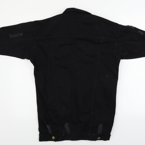 Boohoo Womens Black   Jacket Coat Size 8