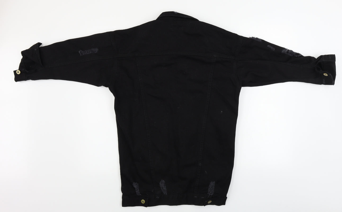 Boohoo Womens Black   Jacket Coat Size 8