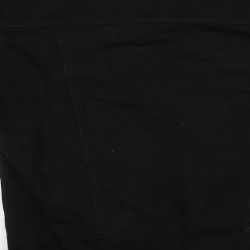 Boohoo Womens Black   Jacket Coat Size 8