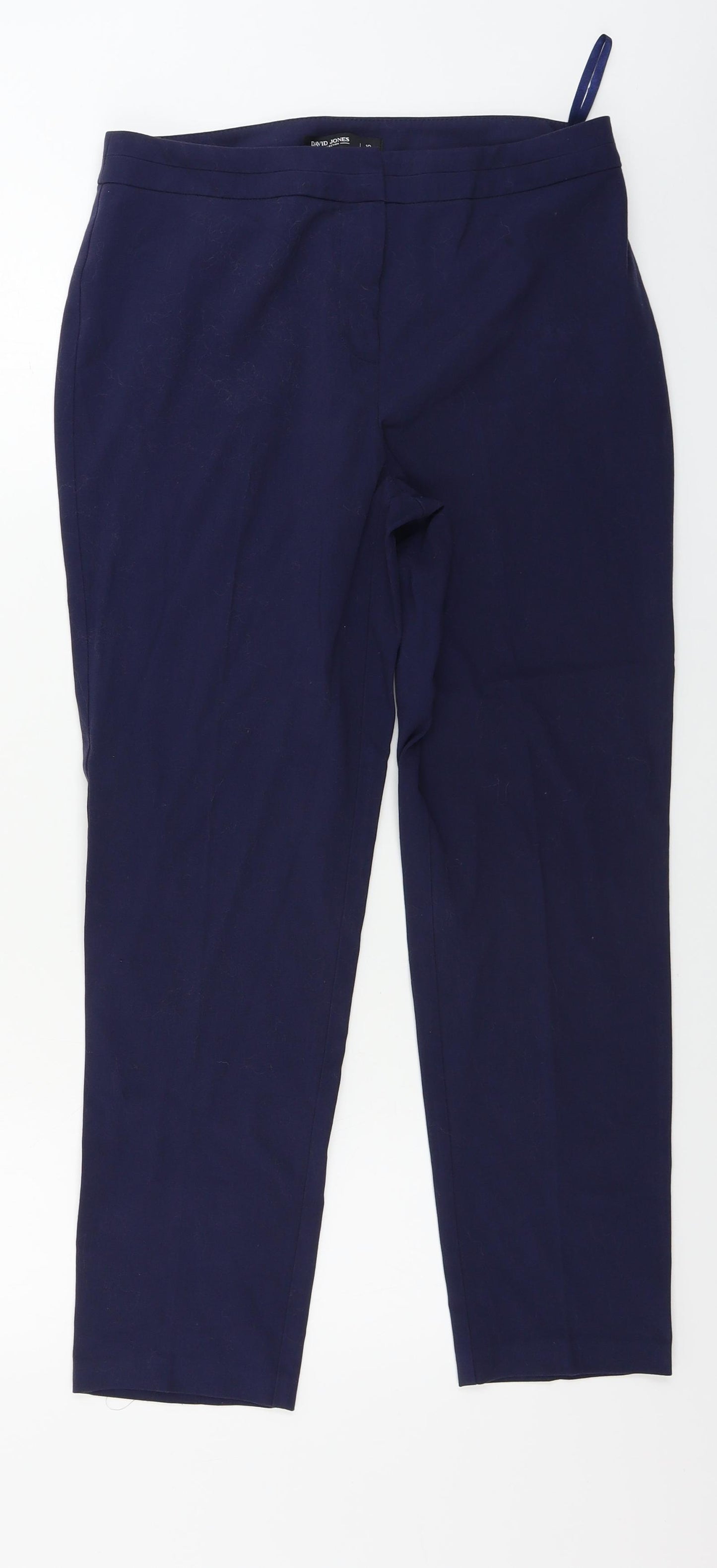 David Jones  Womens Blue   Trousers  Size 10 L24 in