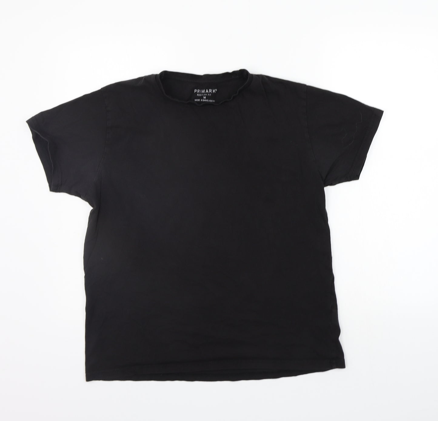 Primark Mens Black    T-Shirt Size M