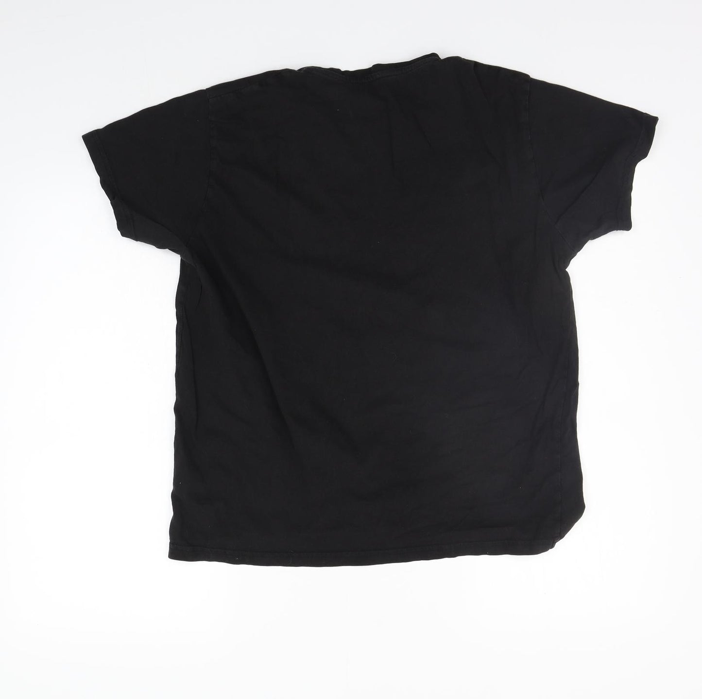 Primark Mens Black    T-Shirt Size M