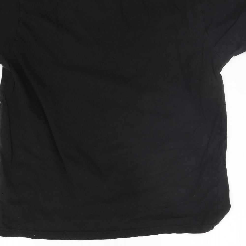 Primark Mens Black    T-Shirt Size M