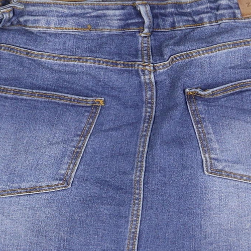 Zara Girls Blue   A-Line Skirt Size 11-12 Years