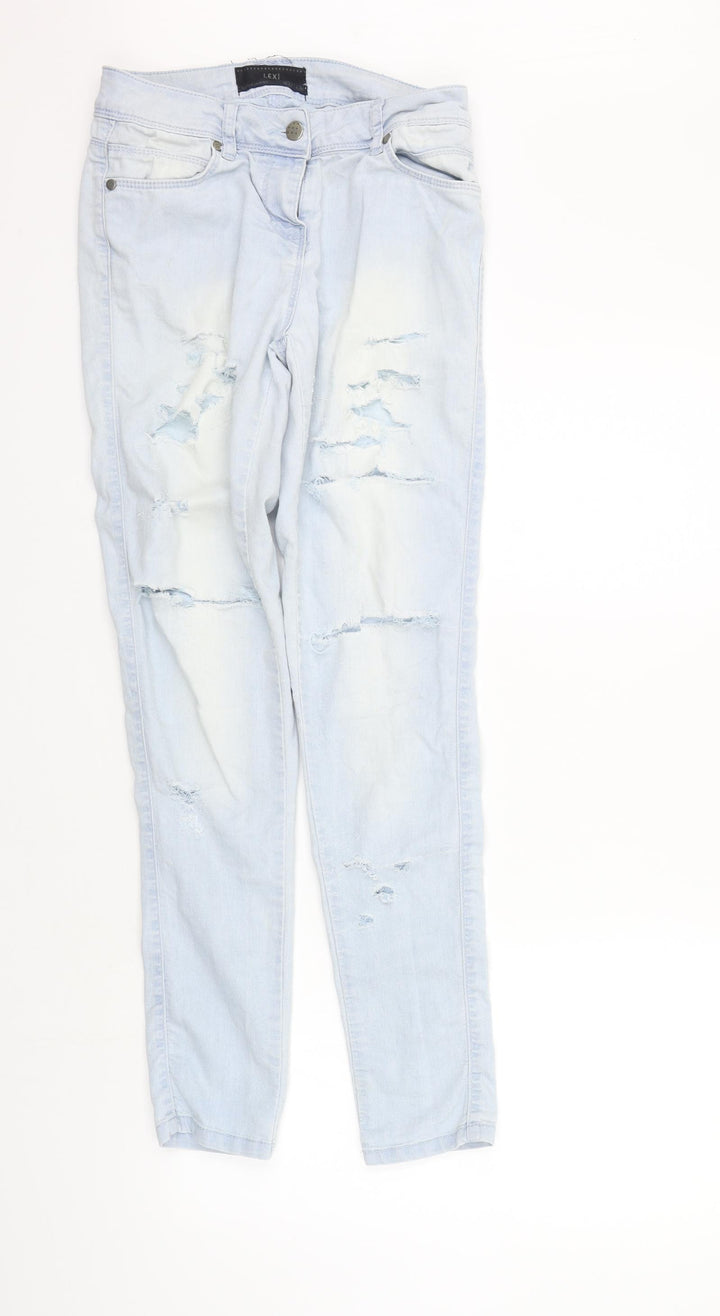 LEXI Womens Blue   Skinny Jeans Size 24 L30 in