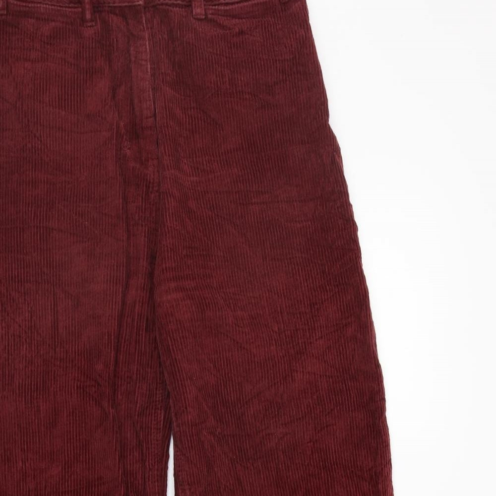GLASSONS Womens Red   Trousers  Size 10 L29 in