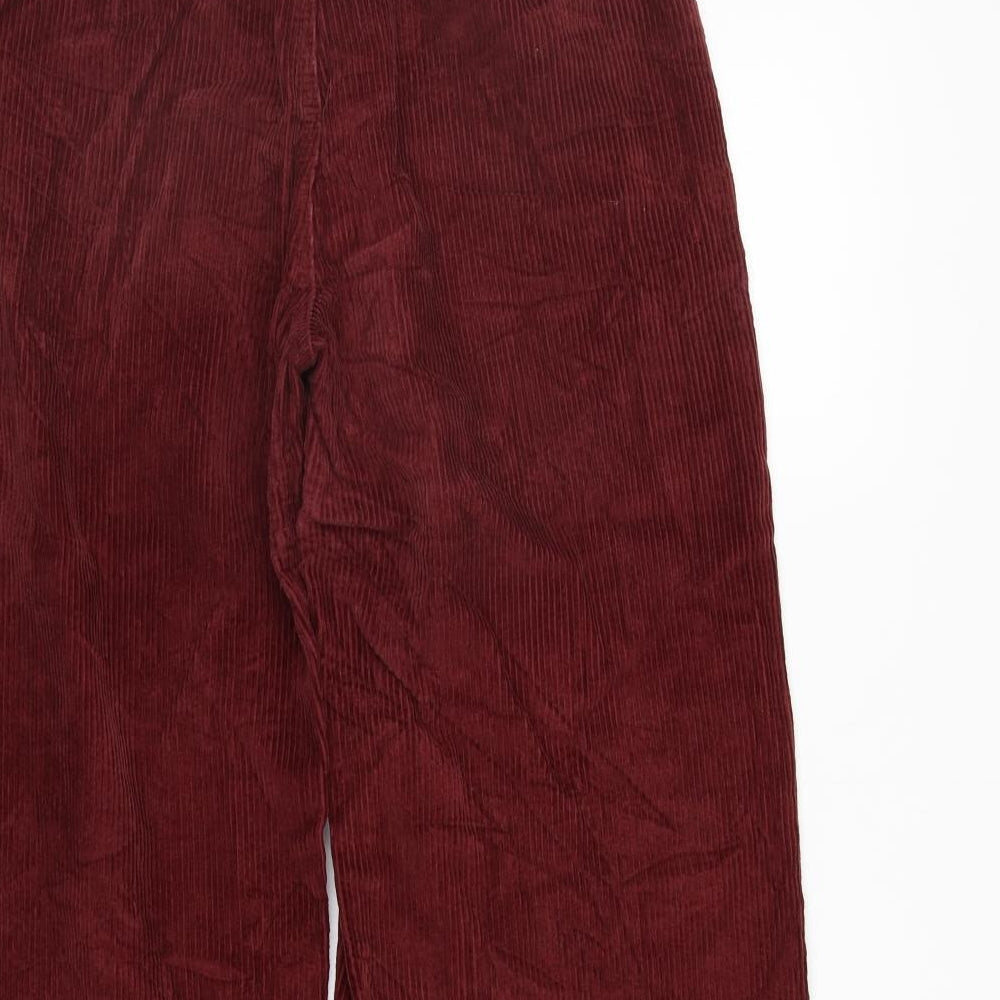 GLASSONS Womens Red   Trousers  Size 10 L29 in