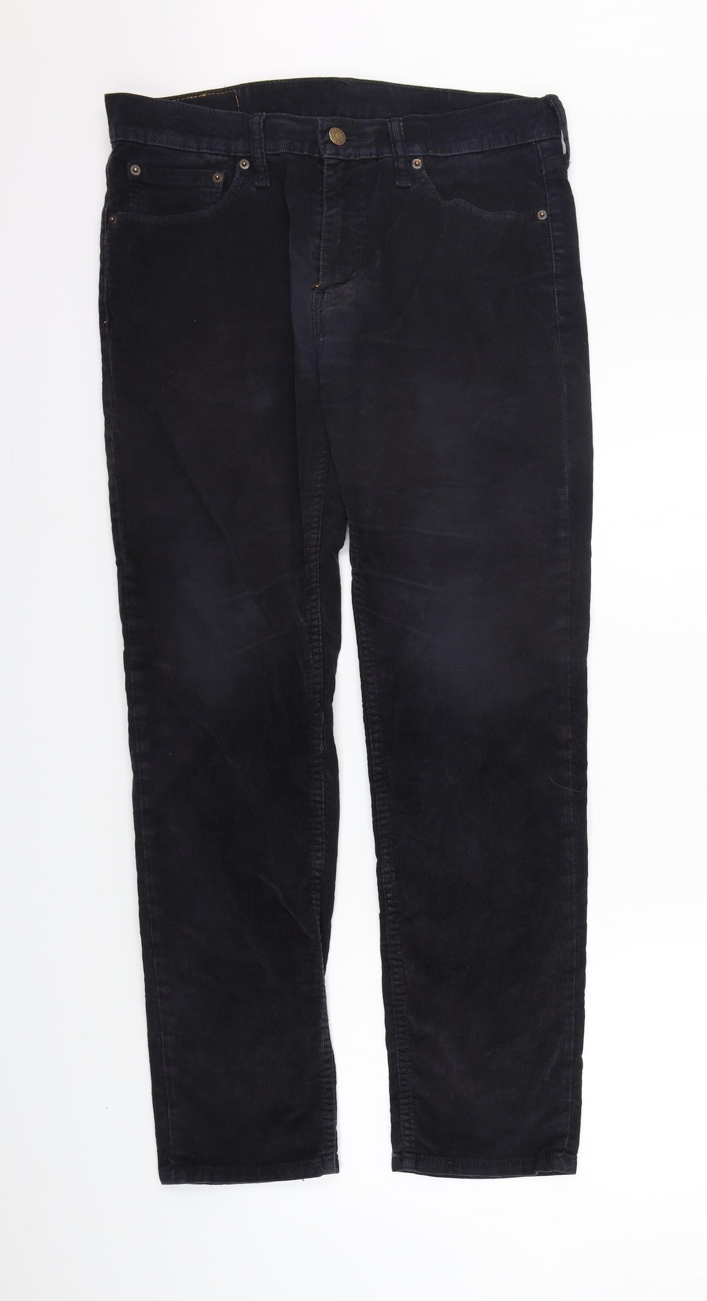 LEVI Mens Black   Trousers  Size 32 in L32 in