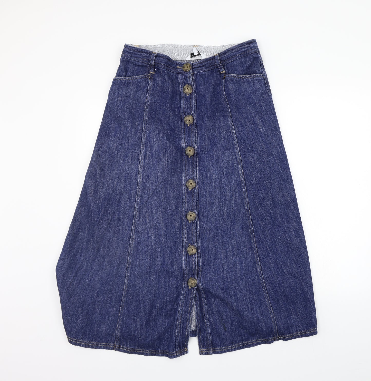 Papaya Womens Blue   A-Line Skirt Size 12