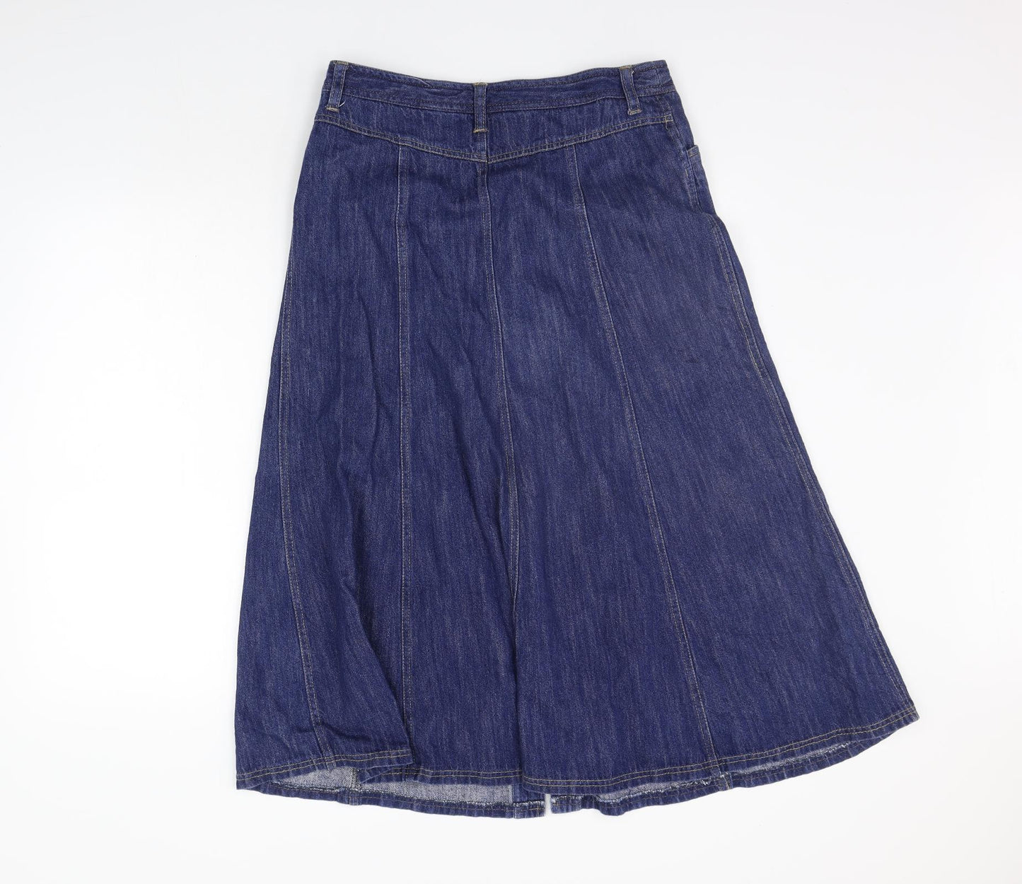 Papaya Womens Blue   A-Line Skirt Size 12