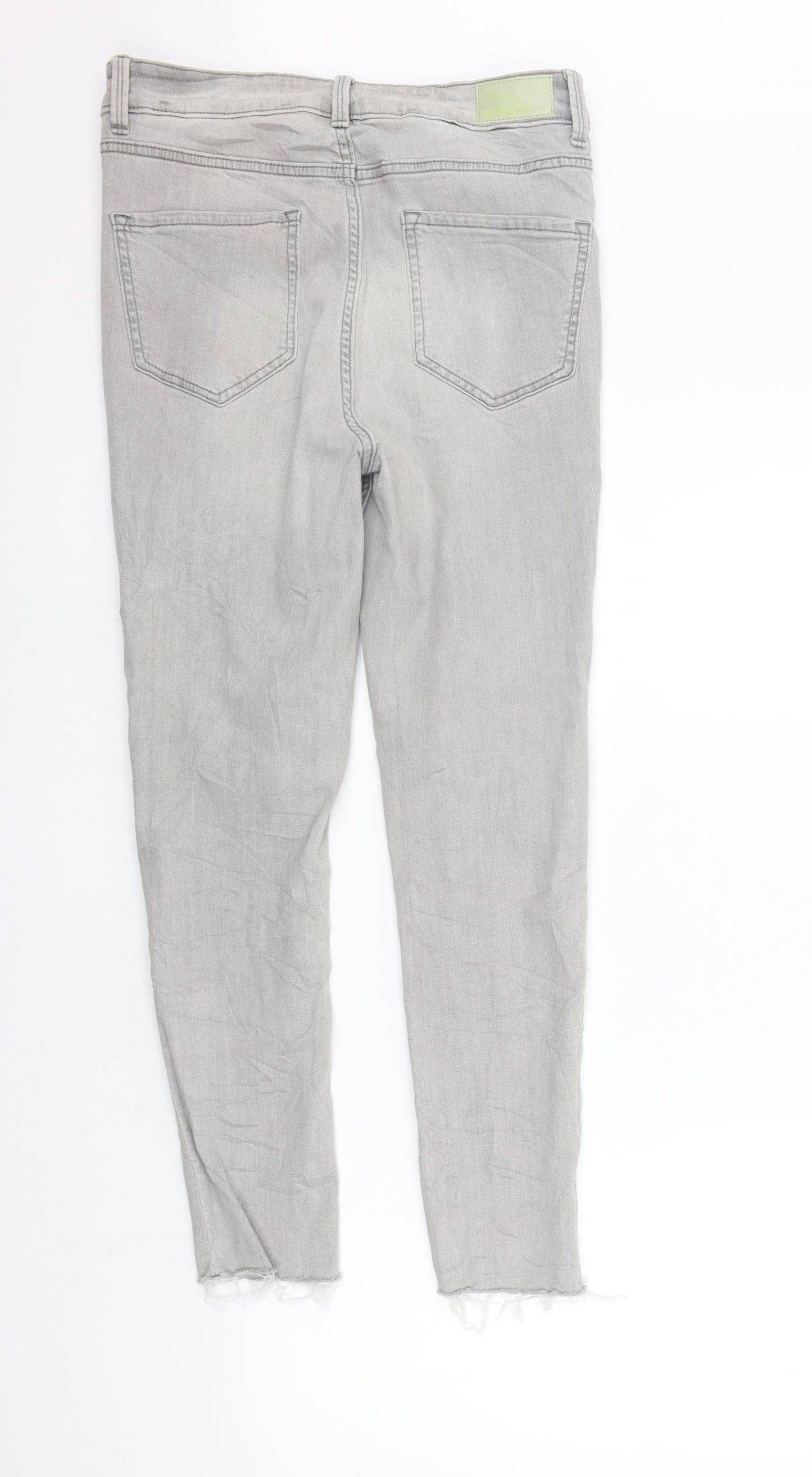Marks and Spencer Womens Gold   Straight Jeans Size 12 L26 in