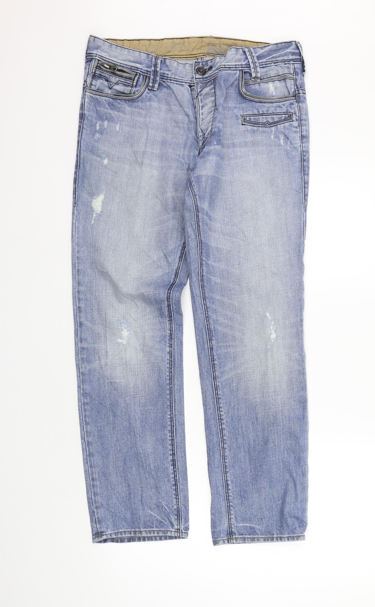 NEXT Mens Blue   Straight Jeans Size 32 in L29 in