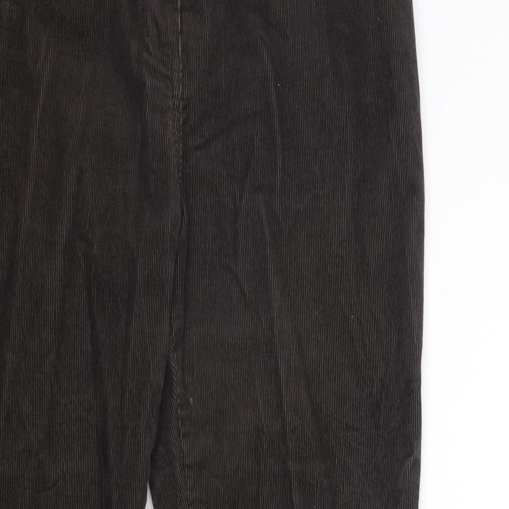 Marks and Spencer Womens Brown   Trousers  Size 10 L25 in