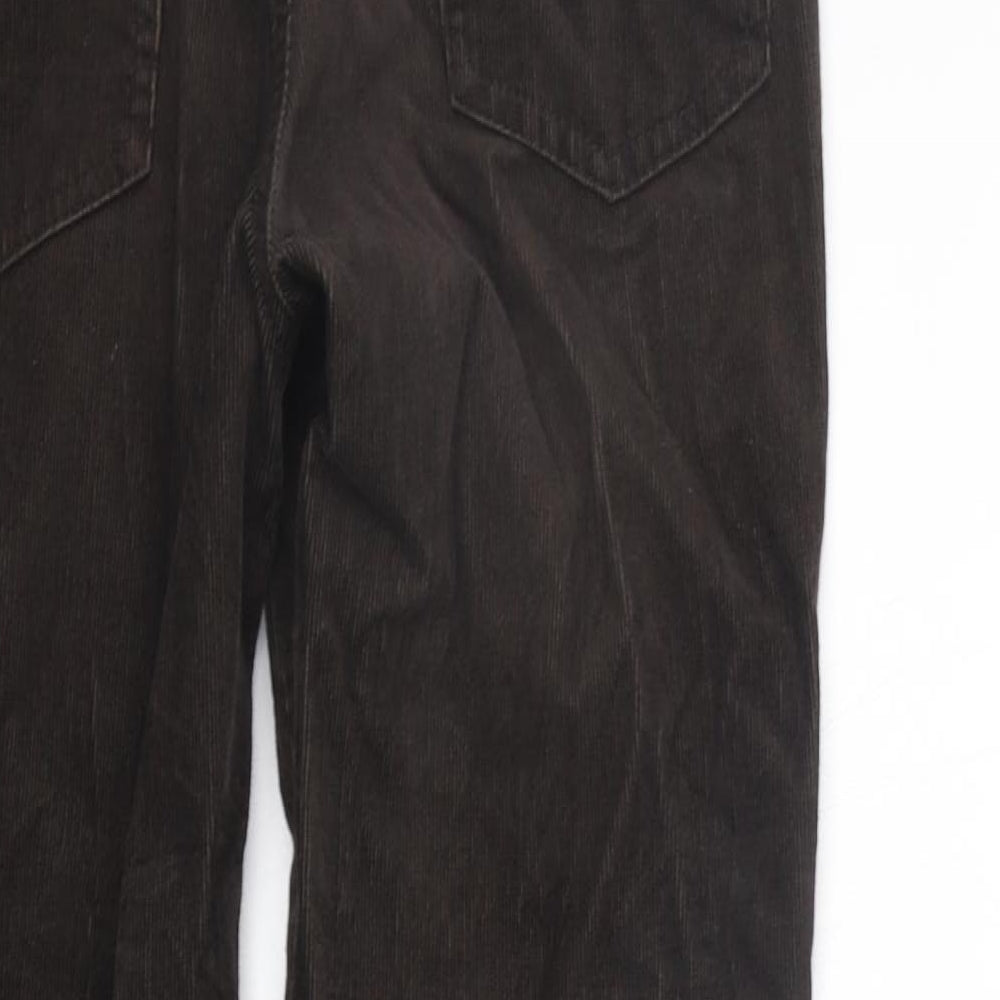 Marks and Spencer Womens Brown   Trousers  Size 10 L25 in