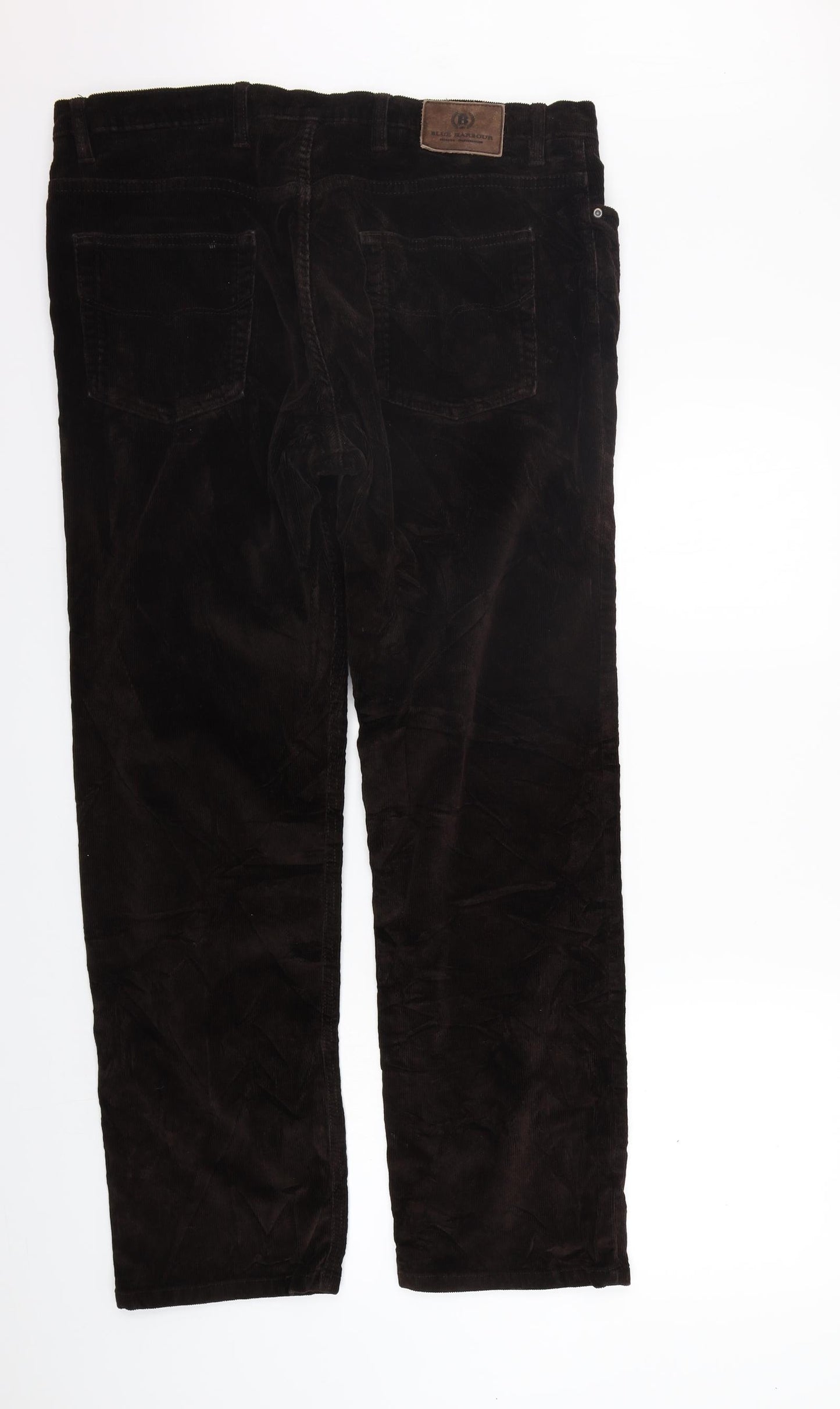 Blue Harbour Mens Brown   Straight Jeans Size 38 in L31 in