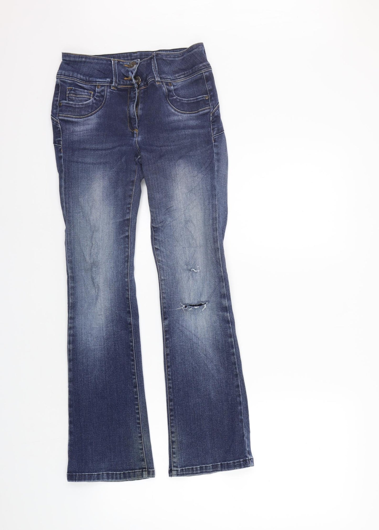NEXT Womens Blue   Skinny Jeans Size 8 L28 in