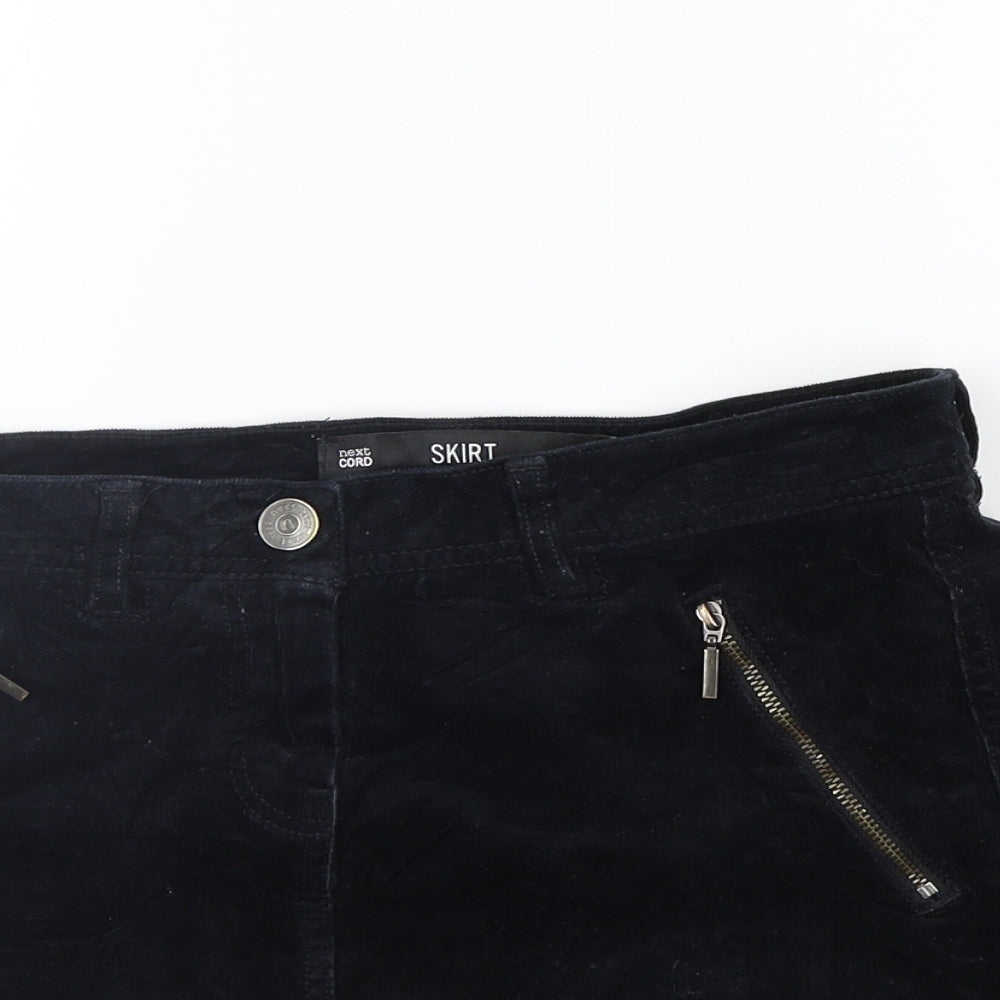 NEXT Womens Black   A-Line Skirt Size 6