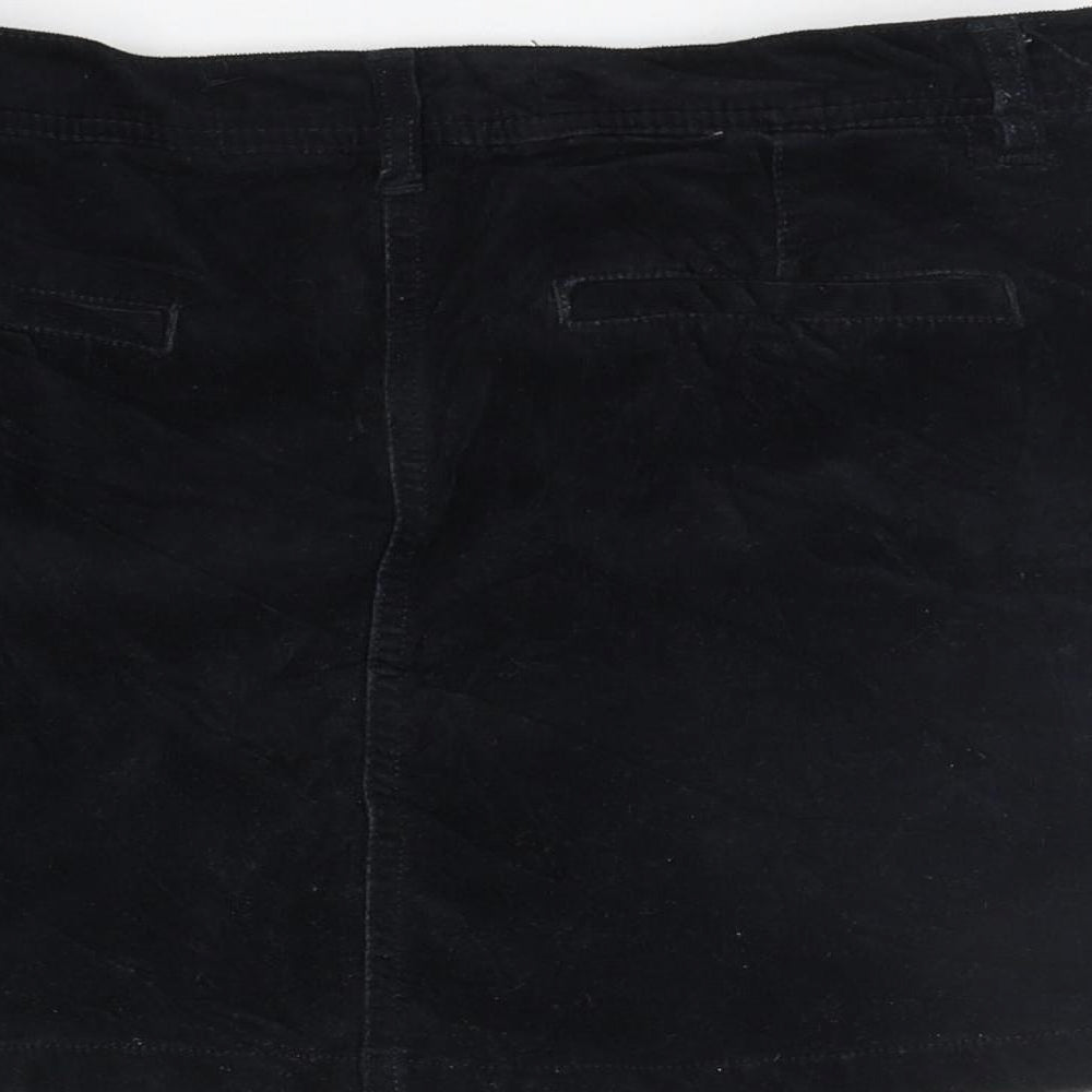 NEXT Womens Black   A-Line Skirt Size 6