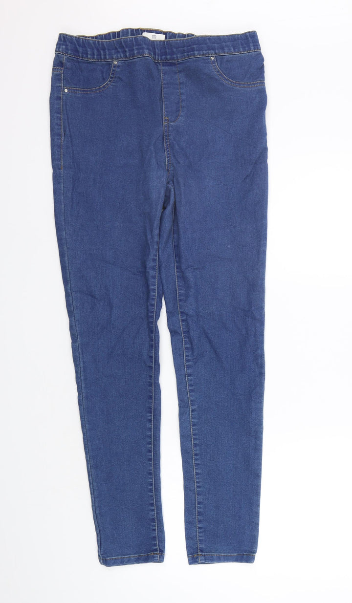 River Island Womens Blue Jegging Jeans Size 30 in L29 in - Elastic Waist Band
