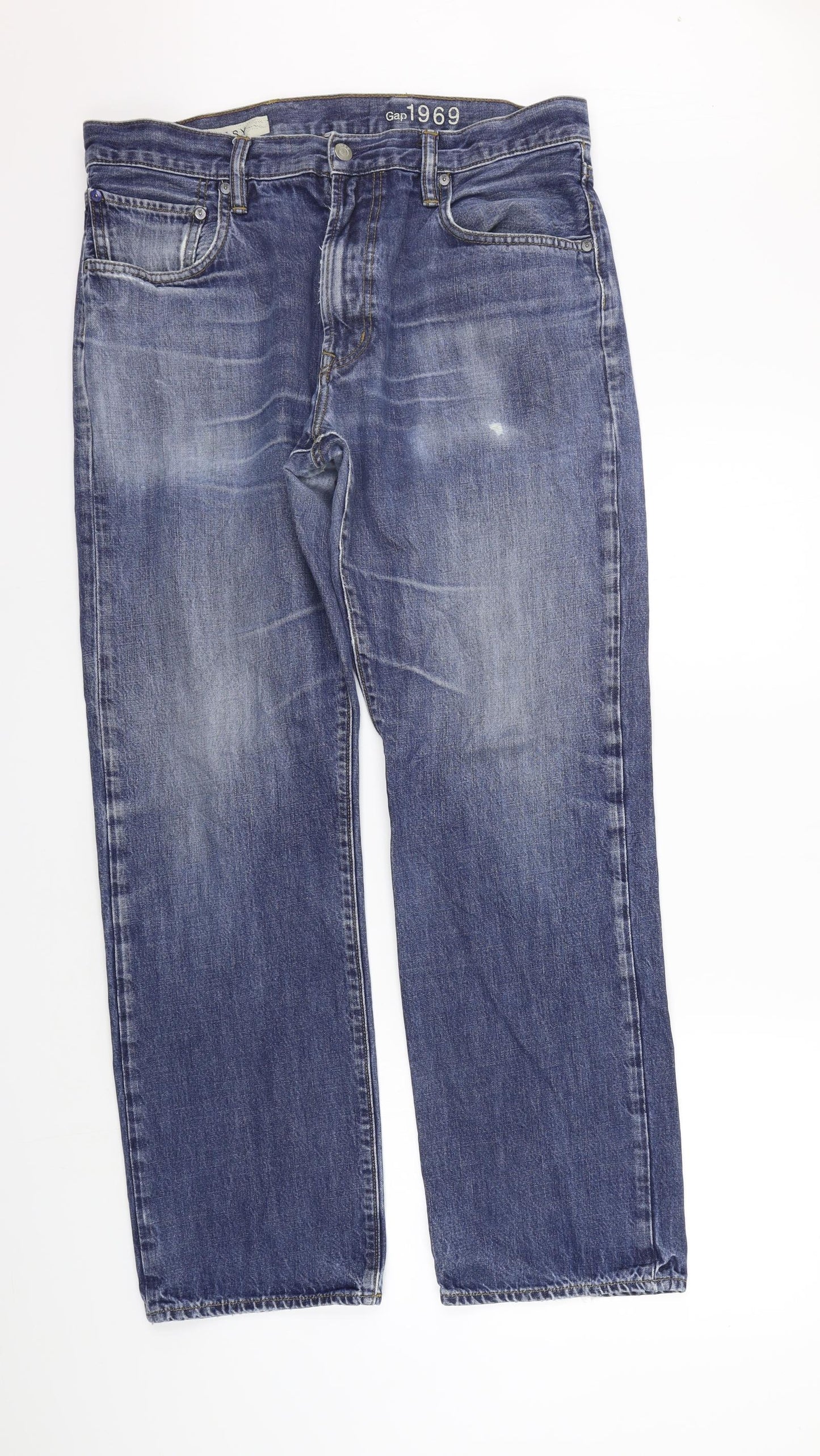 Gap Mens Blue   Straight Jeans Size 33 in L30 in