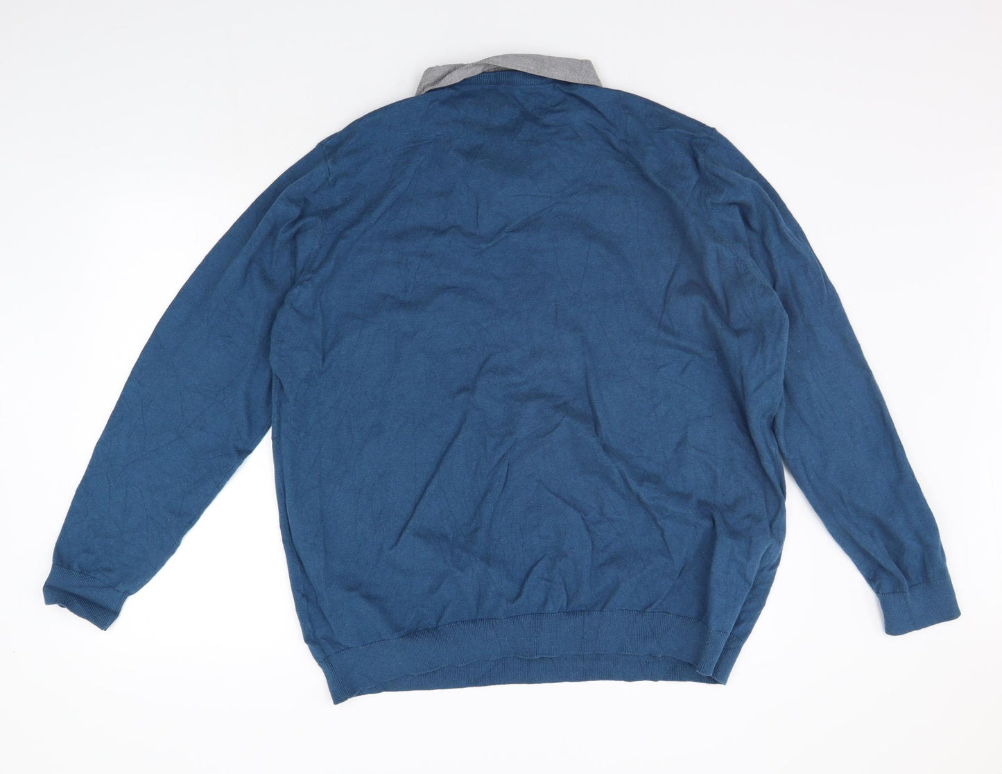 Matalan Mens Blue   Pullover Jumper Size 3XL