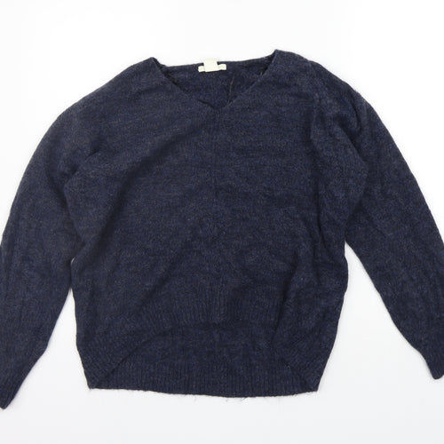 H&M Womens Blue   Pullover Jumper Size XS