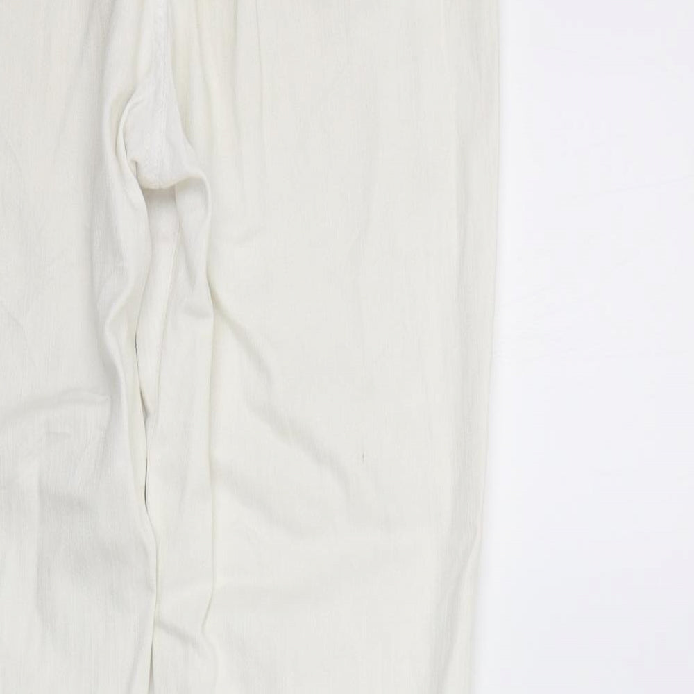 Per Una Womens White   Trousers  Size 16 L31 in - Needs clean