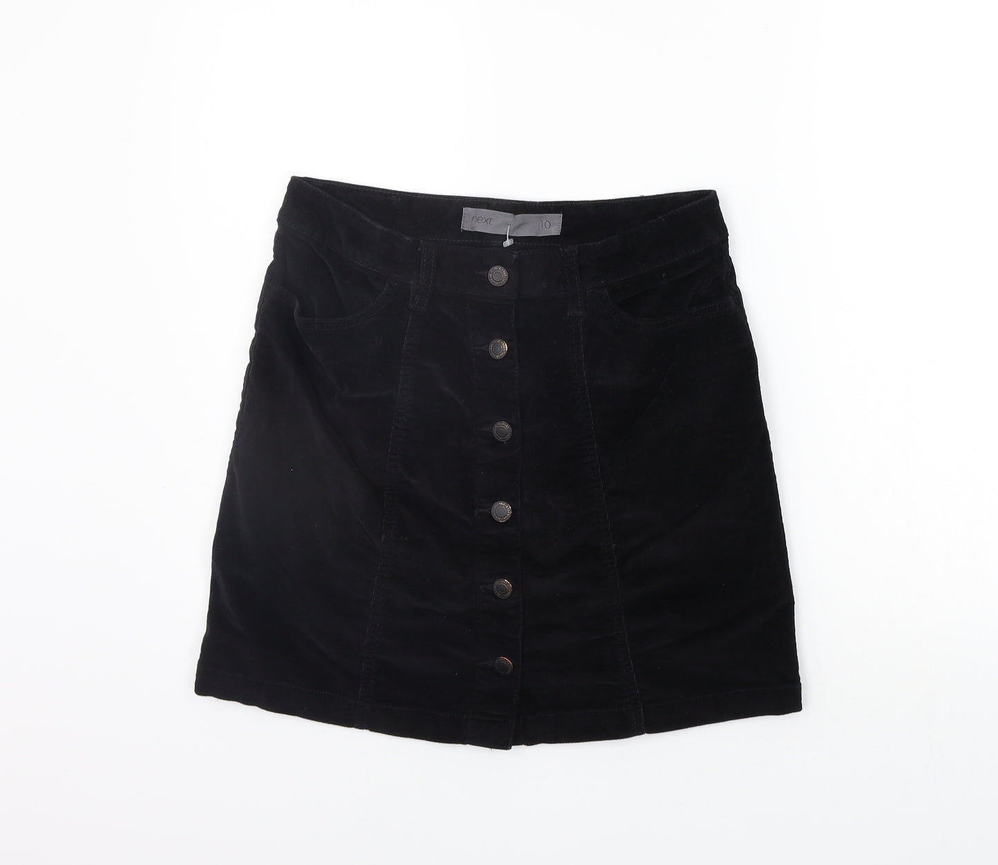 NEXT Womens Black   A-Line Skirt Size 10