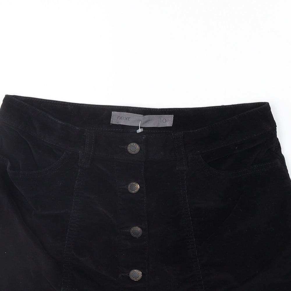 NEXT Womens Black   A-Line Skirt Size 10