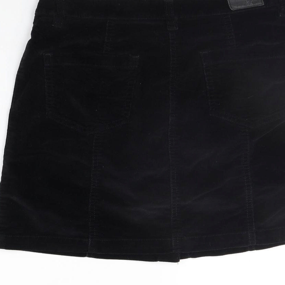 NEXT Womens Black   A-Line Skirt Size 10