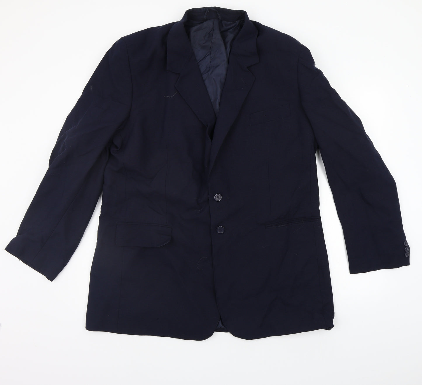 jolliman Mens Blue   Jacket Suit Jacket Size L