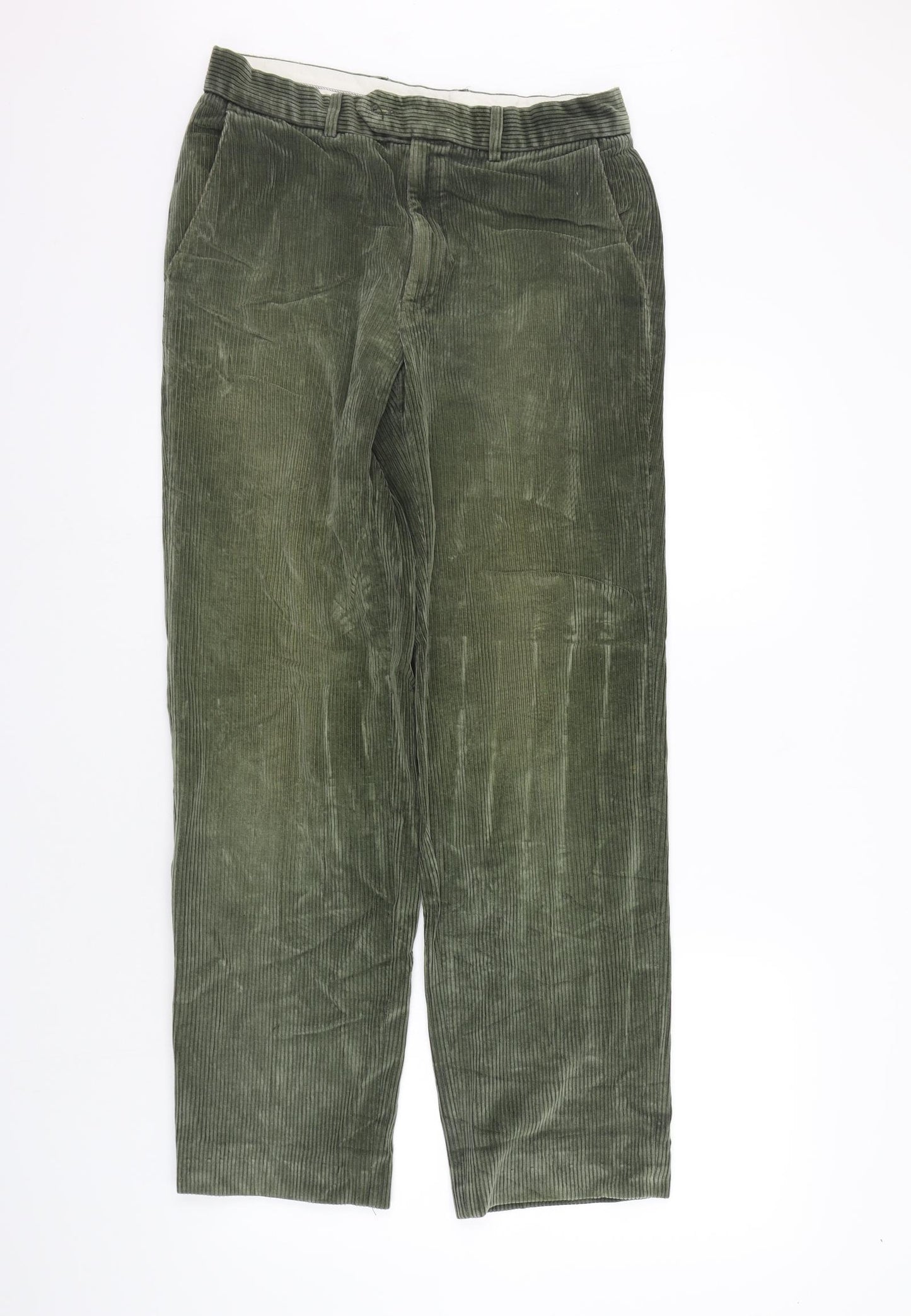 Marks and Spencer Womens Green   Trousers  Size 30 in L29 in